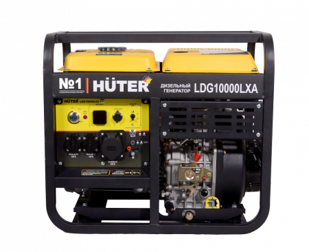 Электрогенератор дизельный LDG 10000LXА Huter по цене 121 090 руб. купить в Воронеже.