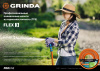 GRINDA FLEX 3, 1/2″, 15 м, 25 атм, из термоэластопласта, трёхслойный, армированный, гибкий, поливочный шланг, PROLine (429008-1/2-15) по цене 1 180 руб. купить в Воронеже.