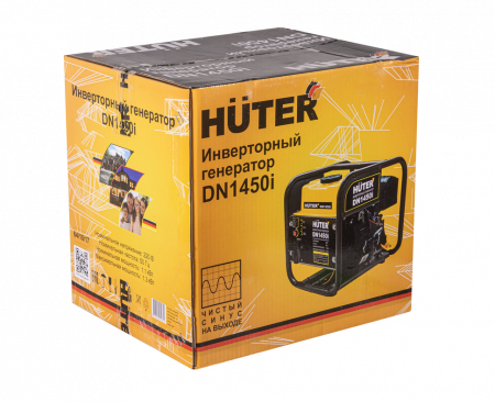 Инверторный генератор DN1450i Huter по цене 23 490 руб. купить в Воронеже.