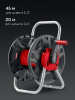 GRINDA HRM-45, для шлангов 45м x 1/2″ и 15м х 3/4″, стальные опоры, пластиковый барабан, катушка для шлангов (8-428405) по цене 1 950 руб. купить в Воронеже.