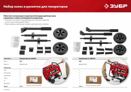 ЗУБР 2200 Вт, бензиновый генератор (СБ-2200) по цене 26 430 руб. купить в Воронеже.