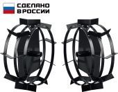 ЗУБР ГР-5, 470х160 мм, грунтозацепы для мотоблоков, набор 2 шт