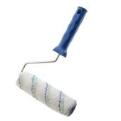 Валик "Водные краски", 180 мм, ворс 12 мм, D - 36 мм, D ручки - 6 мм, полиэстер Сибртех Валик "Водные краски", 180 мм, ворс 12 мм, D - 36 мм, D ручки - 6 мм, полиэстер Сибртех