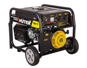 Портативный бензогенератор HUTER DY6500LX с колесами Портативный бензогенератор HUTER DY6500LX с колесами