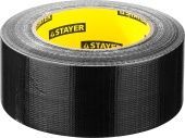 Армированная лента, STAYER Professional 12086-50-50, универсальная, влагостойкая, 48мм х 45м, черная Армированная лента, STAYER Professional 12086-50-50, универсальная, влагостойкая, 48мм х 45м, черная
