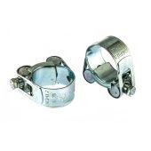 Хомуты металлические, силовые 26-28 мм, ширина 18 мм, шарнирный, W1, 2 шт Сибртех Хомуты металлические, силовые 26-28 мм, ширина 18 мм, шарнирный, W1, 2 шт Сибртех
