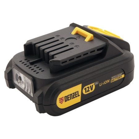 Батарея аккумуляторная IB-12-2.0, Li-Ion, 12 В, 2.0 А/ч Denzel по цене 1 830 руб. купить в Воронеже.