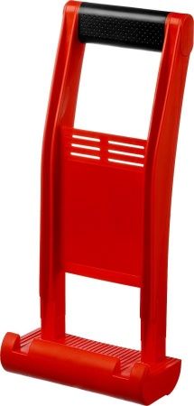 Ручка-переноска ЗУБР ″Мастер″ для гипсокартона и стекла, для 1 человека, пластиковый корпус, с прорезиненой рукояткой, для панелей до 35мм по цене 740 руб. купить в Воронеже.