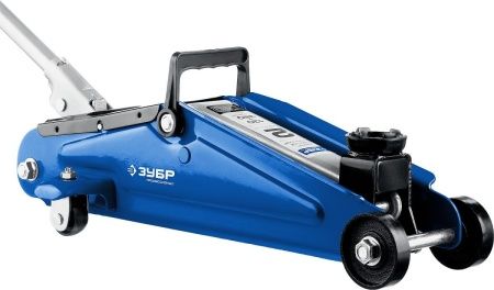 ЗУБР Т-50, 2 т, 130 - 380 мм, подкатной домкрат с увеличенным подъемом, Профессионал (43052-2) по цене 5 190 руб. купить в Воронеже.