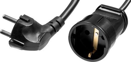 Силовой удлинитель-шнур ЗУБР ПВС 3x0.75 50м 2500Вт, ПВС 307-Ш по цене 1 940 руб. купить в Воронеже.