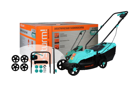 Электрическая газонокосилка Sturm! EL1432 по цене 6 990 руб. купить в Воронеже.