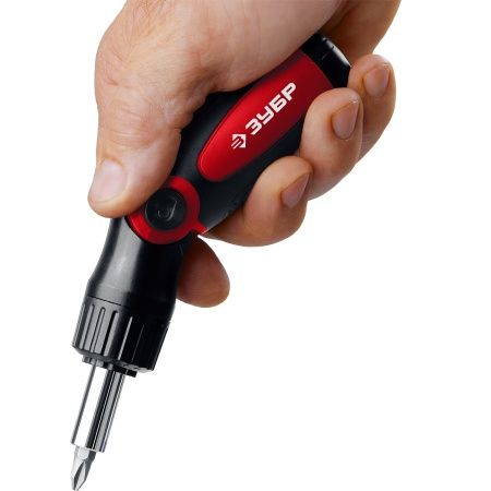 ЗУБР Универсал-31 набор: реверсивно-рычажная отвертка с насадками 31 шт по цене  купить в Воронеже.