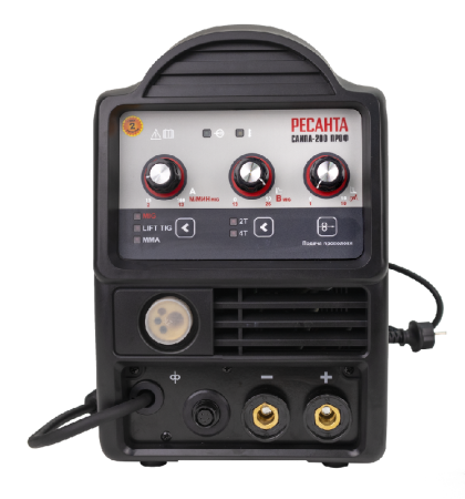 Сварочный полуавтомат Ресанта САИПА-200 ПРОФ (MIG/MAG) по цене 38 490 руб. купить в Воронеже.