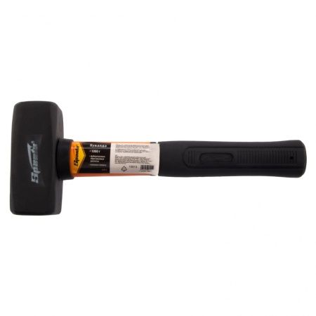 Кувалда, 1000 г, фибергласовая обрезиненная рукоятка Sparta по цене 723 руб. купить в Воронеже.