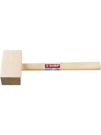 ЗУБР 330 г, 70 х 50 мм, деревянная прямоугольная киянка (2045-06) по цене 420 руб. купить в Воронеже.