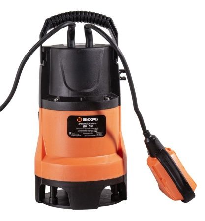 Дренажный насос ВИХРЬ ДН-550 для грязной воды по цене 3 190 руб. купить в Воронеже.