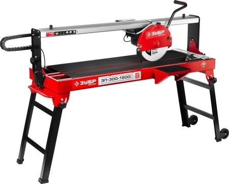 Электроплиткорез ЗУБР ″Мастер″, длина реза 1200 мм, диск 300 мм, глубина реза 90°-65мм/45°-40 мм, стол 1260x468 мм, 1500Вт по цене 55 990 руб. купить в Воронеже.