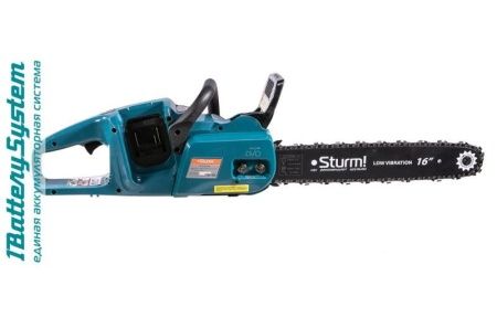 Аккумуляторная цепная пила Sturm! CSC3616BL 1BatterySystem по цене 12 990 руб. купить в Воронеже.
