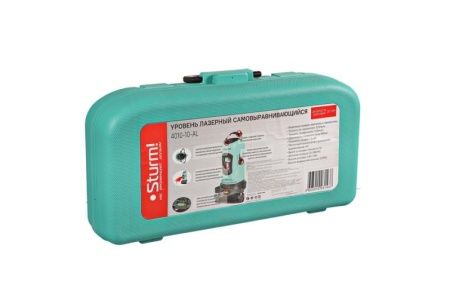Уровень лазерный в кейсе, 2 красных луча, штатив, Sturm! по цене 5 190 руб. купить в Воронеже.