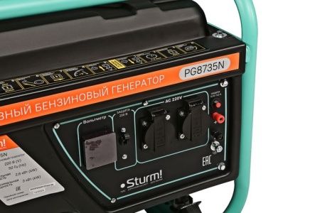 Генератор Sturm! PG8735N по цене 21 990 руб. купить в Воронеже.