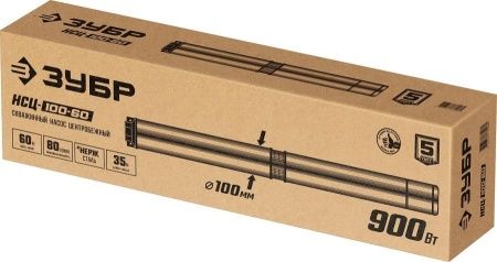 Скважинный насос центробежный ЗУБР, 60 м напор по цене 15 340 руб. купить в Воронеже.