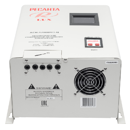 Стабилизатор напряжения серии LUX РЕСАНТА АСН-12000Н/1-Ц по цене 23 990 руб. купить в Воронеже.