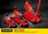 STAYER R-28 RED FORCE, 2 т, 130 - 350 мм, подкатной домкрат для легковых а/м, Professional (43153-2) по цене 3 920 руб. купить в Воронеже.