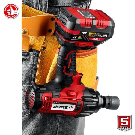 ЗУБР 18В, без АКБ, в коробке, гайковерт ударный. ГУЛ-410 по цене 8 320 руб. купить в Воронеже.