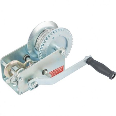 Лебедка шестеренчатая, тяга 0.8 т, тросовая Matrix по цене 3 939 руб. купить в Воронеже.
