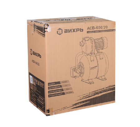 Автономная станция водоснабжения Вихрь АСВ-600/20 по цене 8 990 руб. купить в Воронеже.