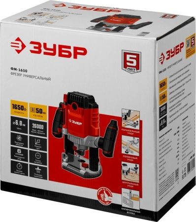 ЗУБР ФМ-1650 фрезер универсальный 1650 Вт. по цене 7 890 руб. купить в Воронеже.