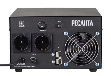 Устройство бесперебойного питания РЕСАНТА УБП-1000 по цене 18 490 руб. купить в Воронеже.