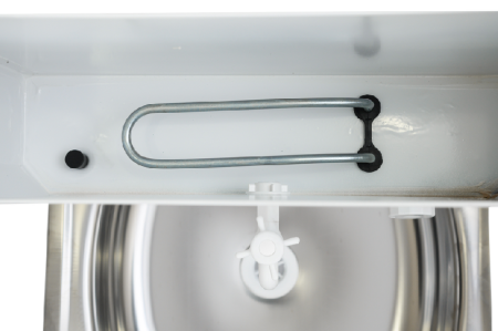 Умывальник дачный "Комфорт" ВИХРЬ с подогревом, нержавейка, белый по цене 6 090 руб. купить в Воронеже.