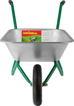 Садовая одноколесная тачка GRINDA GB-1 80 л 100 кг по цене 3 620 руб. купить в Воронеже.