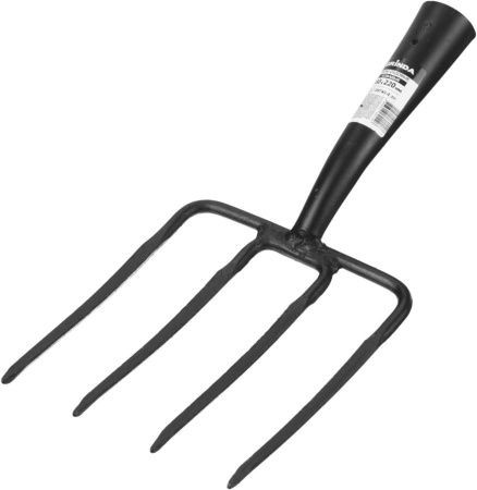 GRINDA 180х220 мм, вилы садовые кованые, четырёхрогие по цене 840 руб. купить в Воронеже.