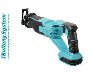 Аккумуляторная сабельная пила Sturm! CRS1801BL 1BatterySystem по цене 5 990 руб. купить в Воронеже.