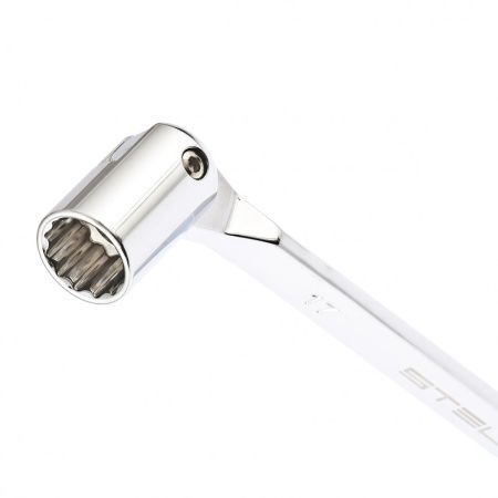 Ключ шарнирный 17 х 19 мм, CrV Stels по цене 365 руб. купить в Воронеже.