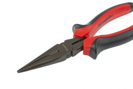 Длинногубцы прямые Black Nickel, 180 мм, двухкомпонентные рукоятки Matrix по цене 429 руб. купить в Воронеже.