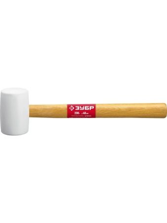 ЗУБР 230 г, белая, резиновая киянка (20511-230) по цене 402 руб. купить в Воронеже.