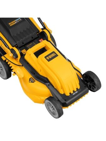 Газонокосилка электрическая GMC-1800, шир. 38см, 1800 Вт, 6 уров., травосб. 35 л Denzel по цене 16 020 руб. купить в Воронеже.