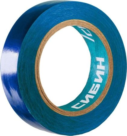 СИБИН синяя изолента ПВХ, 10м х 15мм по цене 28 руб. купить в Воронеже.