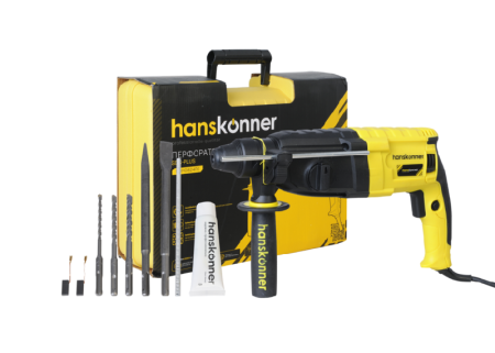 Перфоратор SDS Plus Hanskonner HRH0824RE