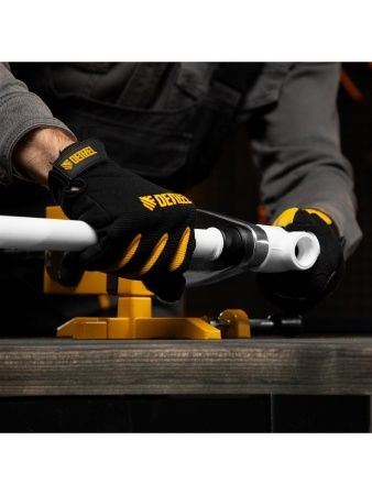 Аппарат для сварки пластиковых труб DWP-1500, 1500 Вт, 260-300 град, комплект насадок, 20-63 мм Denzel по цене 4 030 руб. купить в Воронеже.