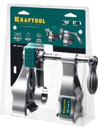 KRAFTOOL PC-34-11, 3/4″, трубная струбцина (32301-2) по цене 5 110 руб. купить в Воронеже.