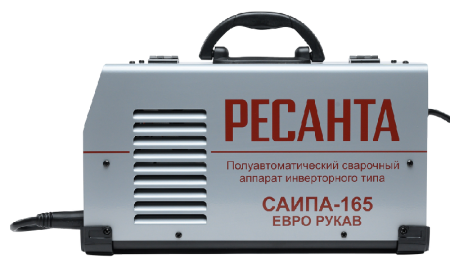 Сварочный полуавтомат Ресанта САИПА-165 Евро рукав (MIG/MAG) по цене 18 490 руб. купить в Воронеже.