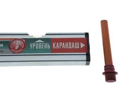 Угольник с уровнем и карандашом, 300мм, стальной, серия Кулибин, Sturm! по цене 840 руб. купить в Воронеже.