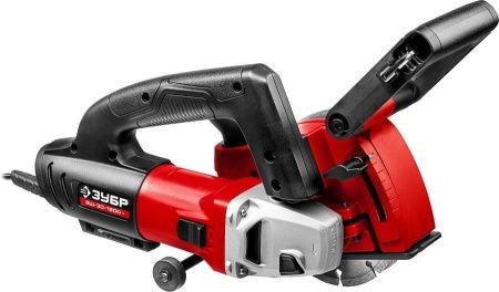 Штроборез (бороздодел), ЗУБР ЗШ-30-1200 Т, макс. глубина паза 30 мм, 125 мм, пылезащита, подключение пылесоса, защита от перегрузки, 1200 Вт по цене 8 880 руб. купить в Воронеже.