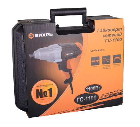 Гайковёрт сетевой Вихрь ГС-1100 по цене 6 090 руб. купить в Воронеже.