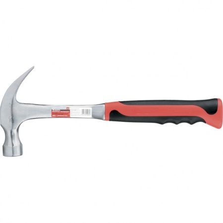 Молоток-гвоздодер, 450 г, цельнометаллический, двухкомпонентная рукоятка Matrix по цене 1 072 руб. купить в Воронеже.