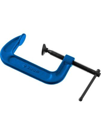 ЗУБР ПСС-130, 125 мм,чугунная струбцина тип С (G-образная), Профессионал (32245-125) по цене 970 руб. купить в Воронеже.